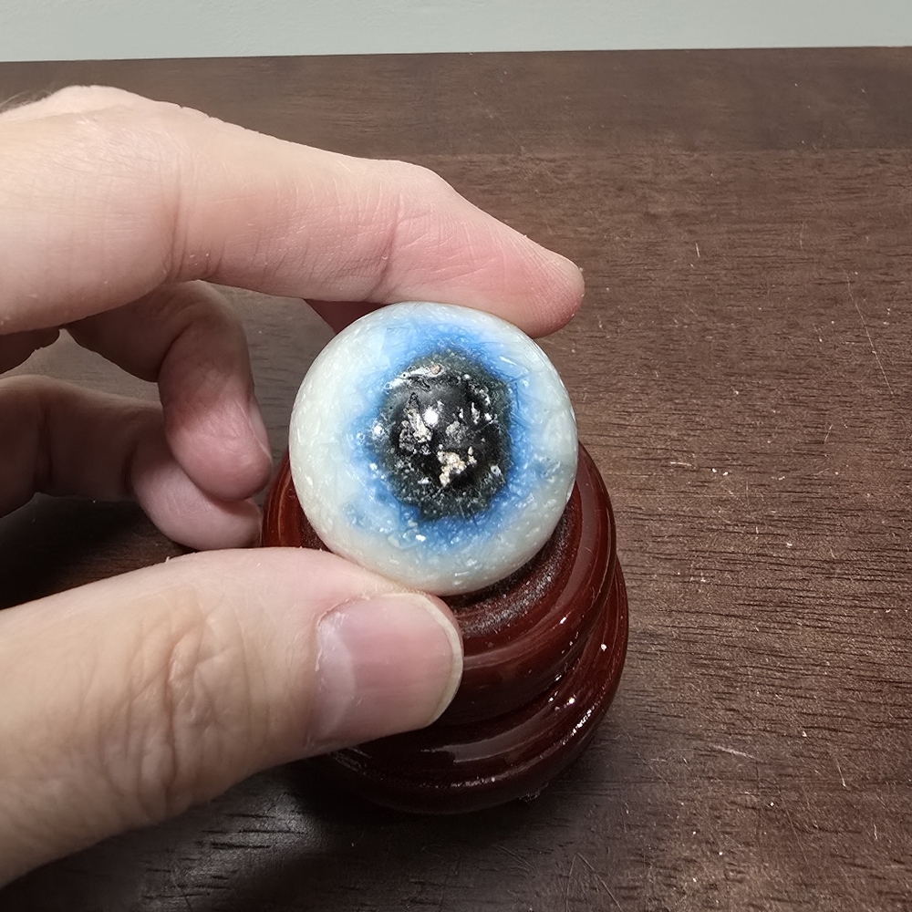 Glacierite Crystal Sphere #C
